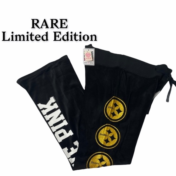 RARE PINK Steelers Victoria’s Secret Pants - Picture 9 of 16